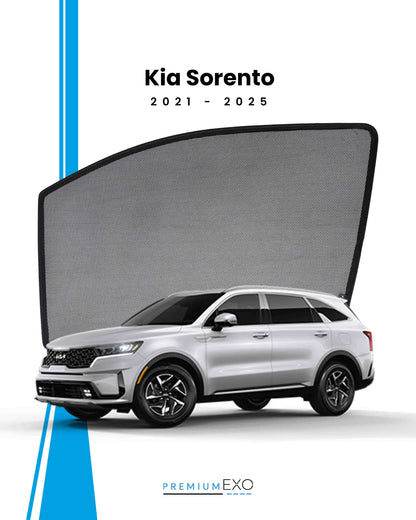 Kia Sorento 2021-2025 Car Window Sun Shades