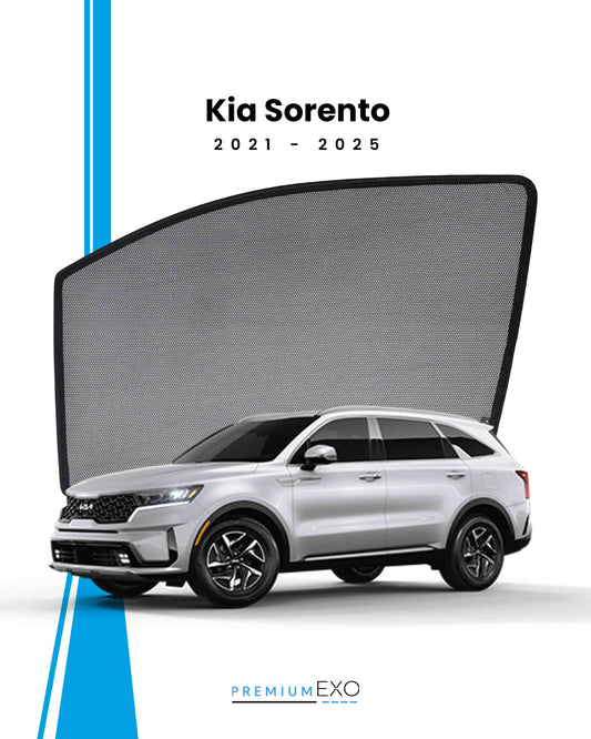 Kia Sorento 2021-2025 Car Window Sun Shades
