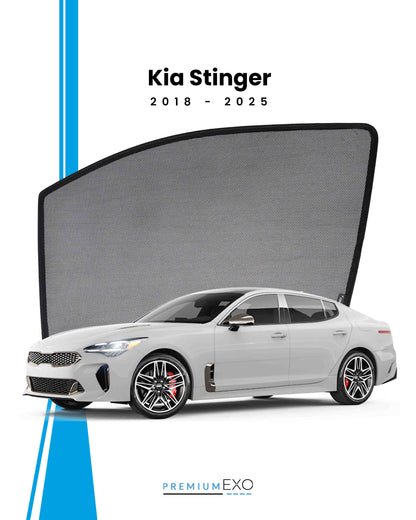 Kia Stinger 2018-2025 Car Window Sun Shades