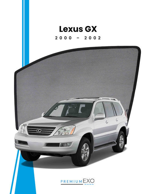 Lexus GX 2000–2002 Car Window Sun Shades
