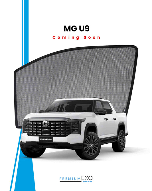 MG U9 Car Window Sun Shades