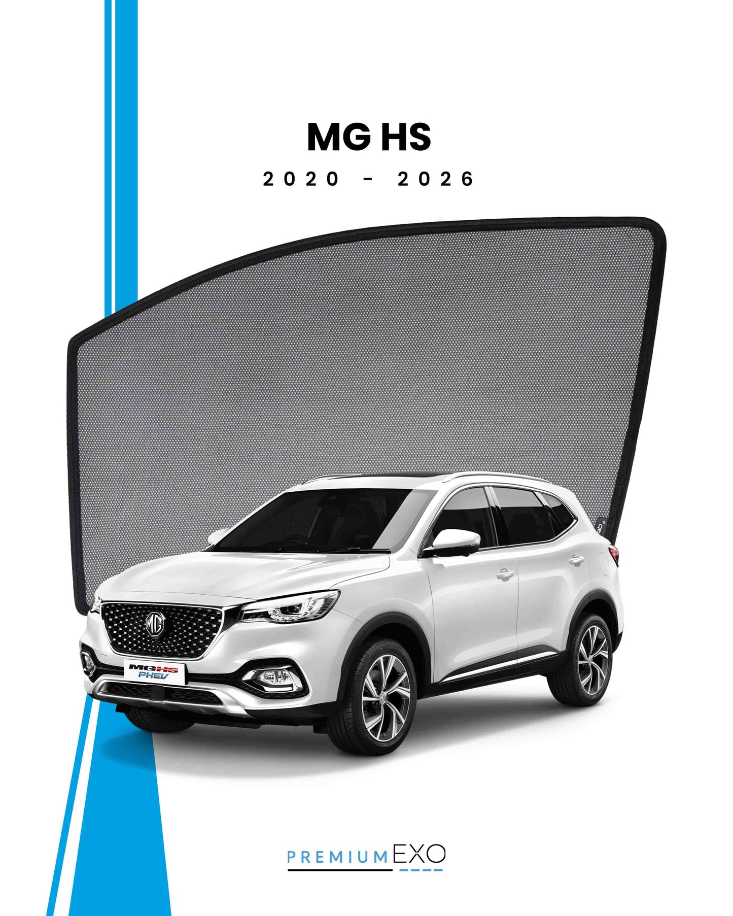 MG HS 2020-2026 Car Window Sun Shades