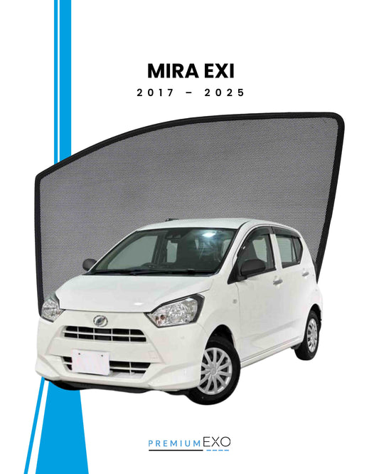 MIRA EXI 2017–2025 Car Window Sun Shades
