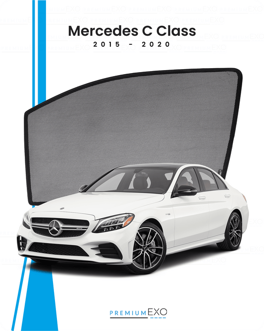 Window Sun Shades For Mercedes C Class 2015-2020