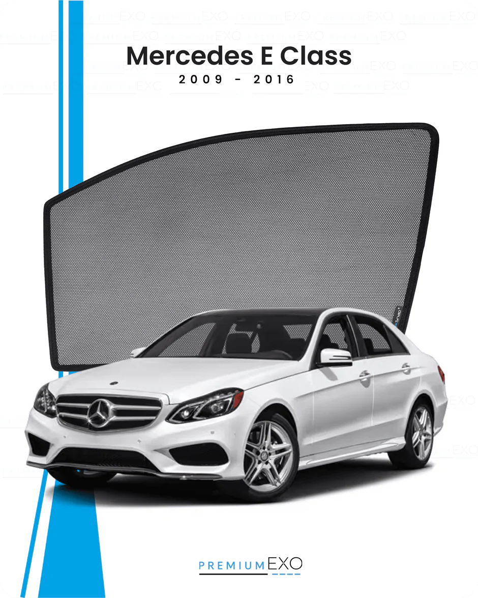 Mercedes E Class 2009-2016 Car Window Sun Shades