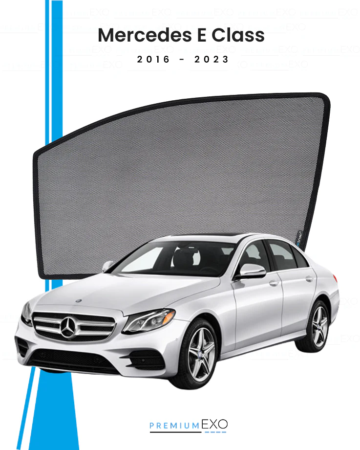 Mercedes E Class 2016-2023 Car Window Sun Shades