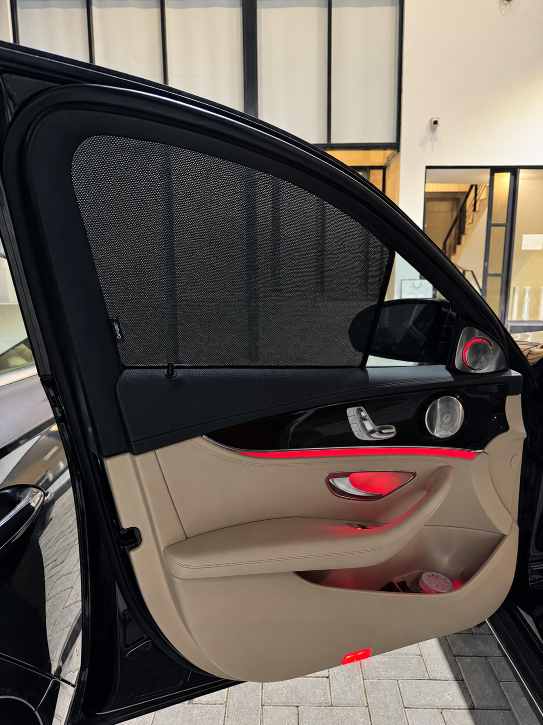 Mercedes C Class 2007–2014 Car Window Sun Shades