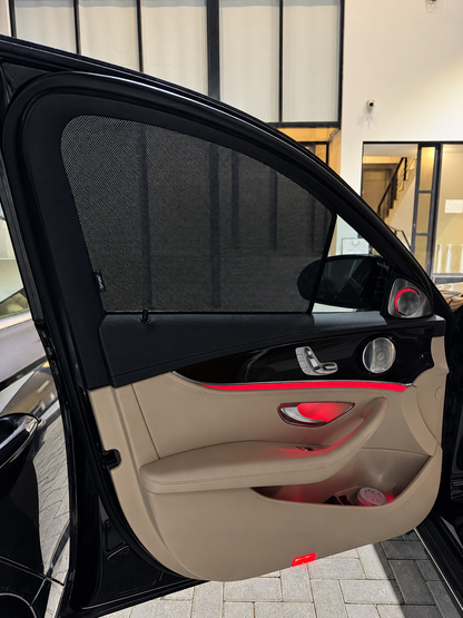 Mercedes C Class 2007–2014 Car Window Sun Shades