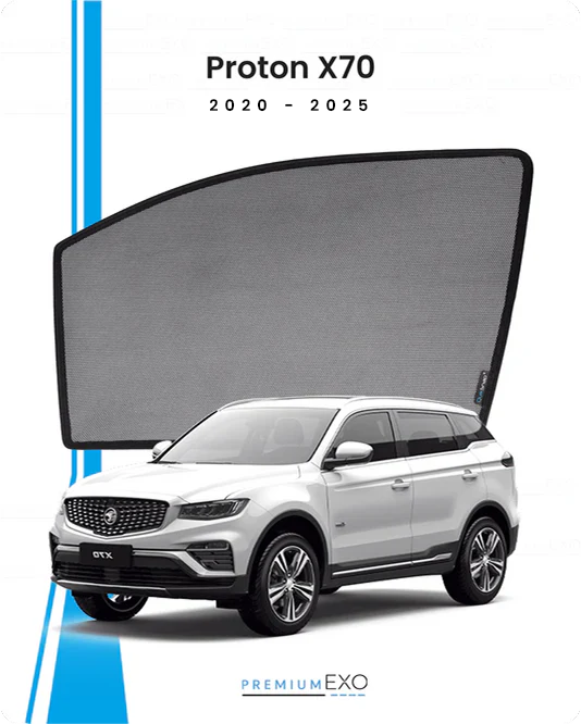 Proton X70 2020-2025 Car Window Sun Shades