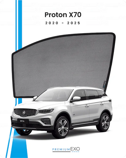 Proton X70 2020-2025 Car Window Sun Shades