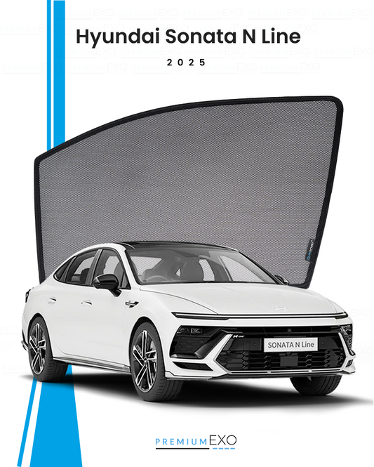 Hyundai Sonata N Line 2025 Car Window Sun Shades