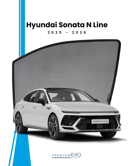 Hyundai Sonata N Line 2025-2026 Car Window Sun Shades