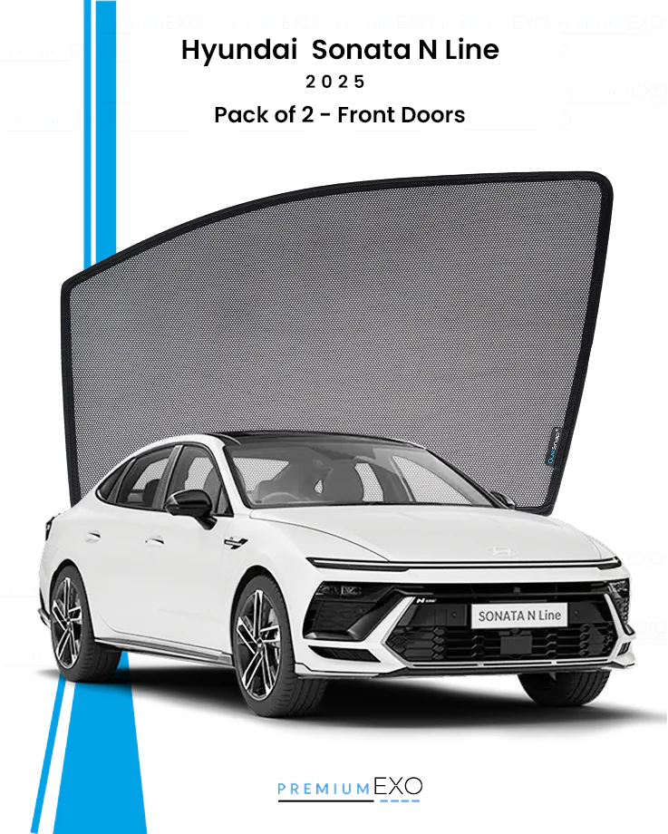 Hyundai Sonata N Line 2025 Front Window Car Sun Shades