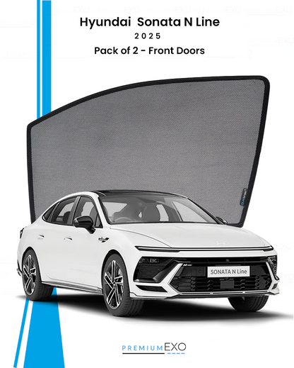 Hyundai Sonata N Line 2025 Front Window Car Sun Shades
