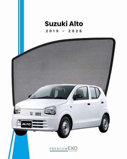 Suzuki Alto 2019-2026 Car Window Sun Shades
