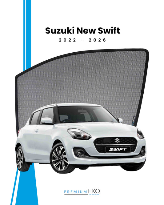 Suzuki New Swift 2022-2026 Car Window Sun Shades
