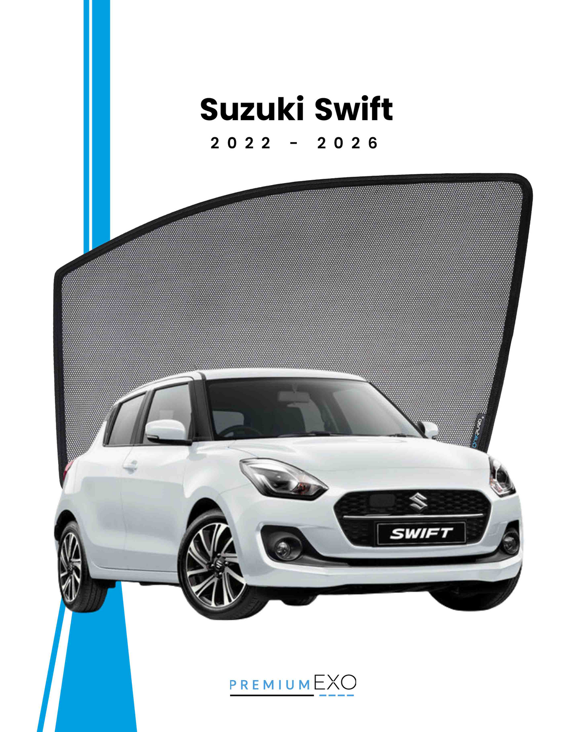 Suzuki Swift 2022-2026 Car Window Sun Shades