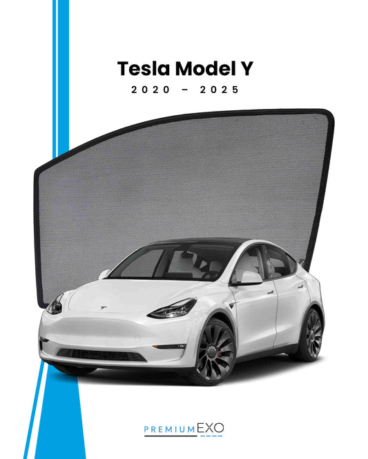 Tesla Model Y 2020–2025 Car Window Sun Shades