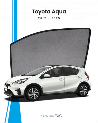 Toyota Aqua 2012-2025 Car Window Sun Shades