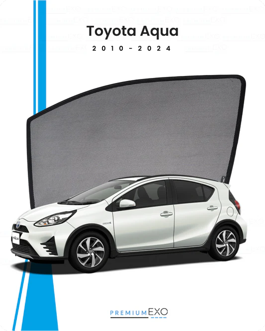 Toyota Aqua 2010-2024 Car Window Sunshades