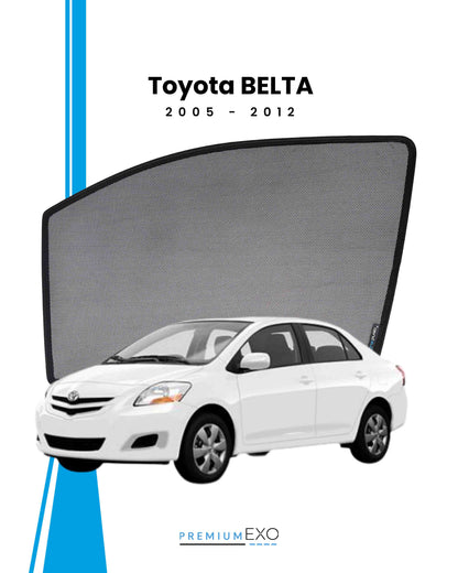 Toyota BELTA 2005-2012 Car Window Sun Shades