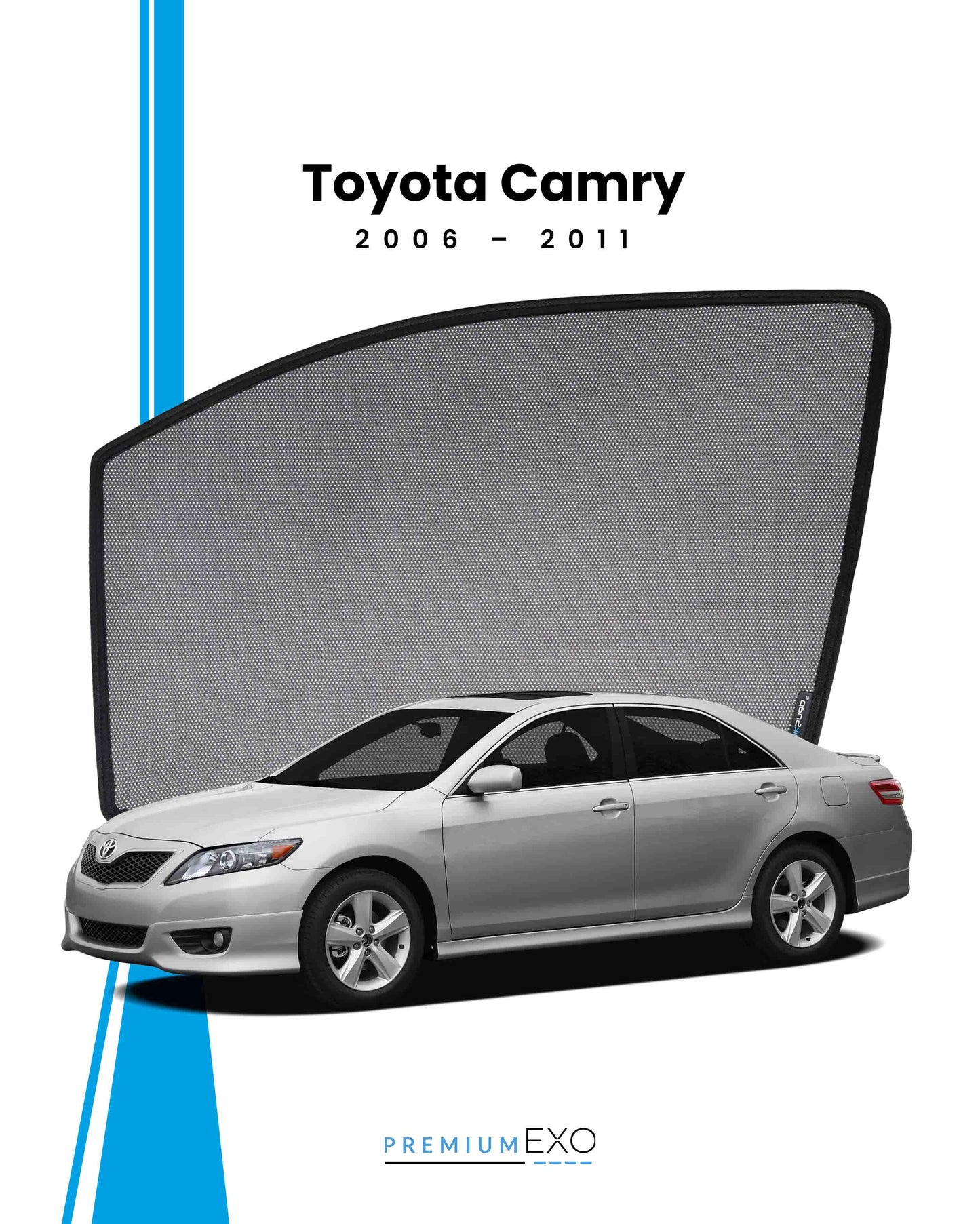Toyota Camry 2006–2011 Car Window Sun Shades