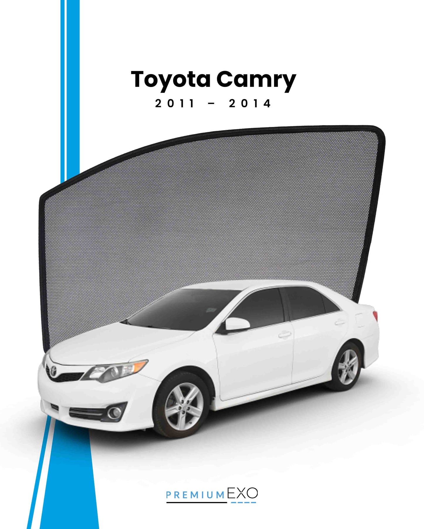 Toyota Camry 2011–2014 Car Window Sun Shades