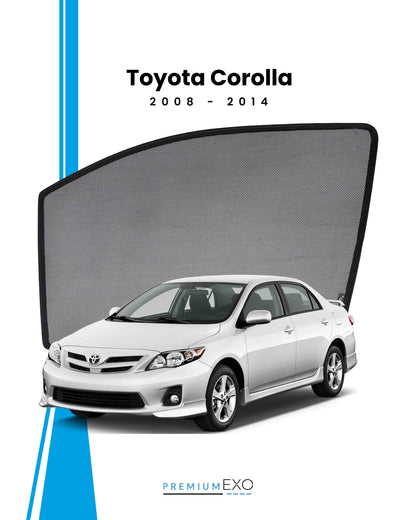 Toyota Corolla 2008-2014 Car Window Sun Shades