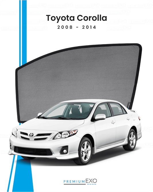 Toyota Corolla 2008-2014 Car Window Sun Shades