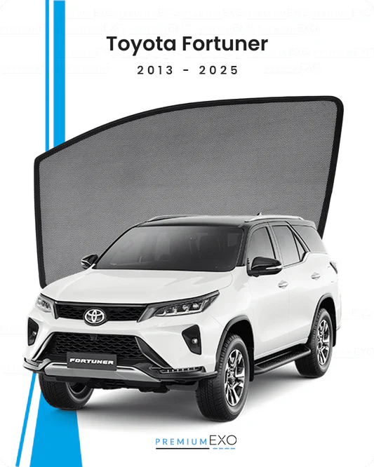 Toyota Fortuner 2013–2025 Car Window Sun Shades