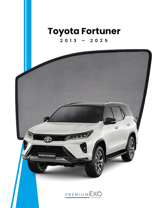 Toyota Fortuner 2013–2025 Car Window Sun Shades
