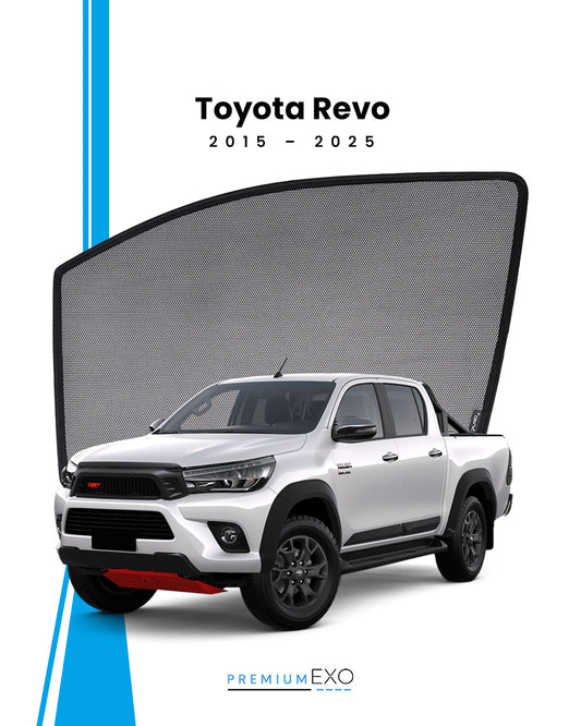 Toyota Hilux Revo 2015–2025 Car Window Sun Shades