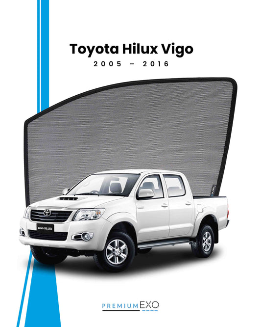 Toyota Hilux Vigo 2005–2016 Car Window Sun Shades