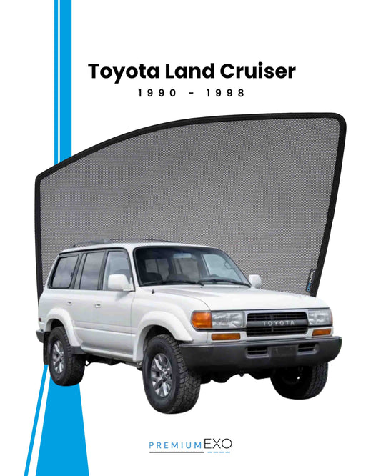Toyota Land Cruiser 1990-1998 Car Window Sun Shades
