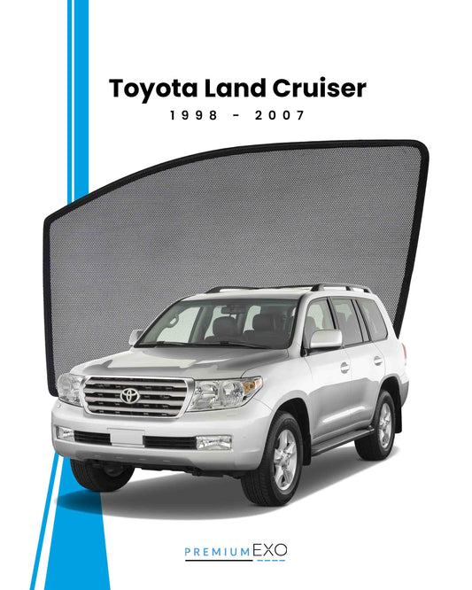 Toyota Land Cruiser 1998-2007 Car Window Sun Shades
