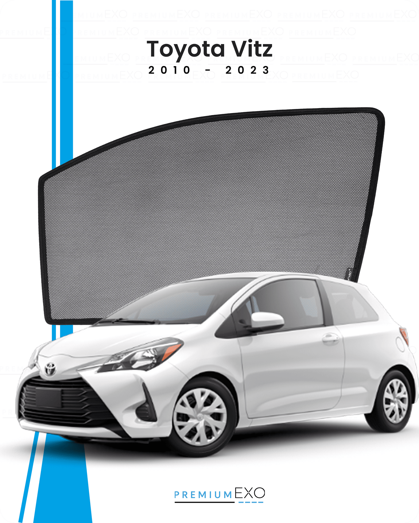 Toyota Vitz 2010-2025 Car Sunshades