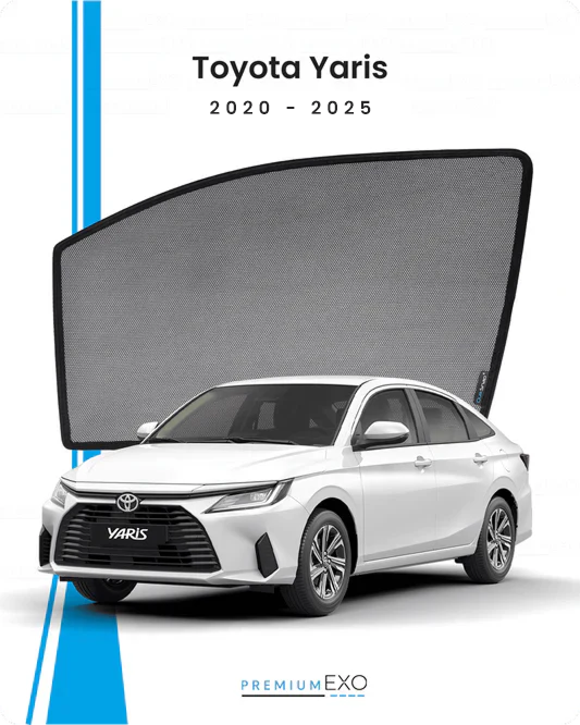 Toyota Yaris 2020–2025 Car Window Sun Shades