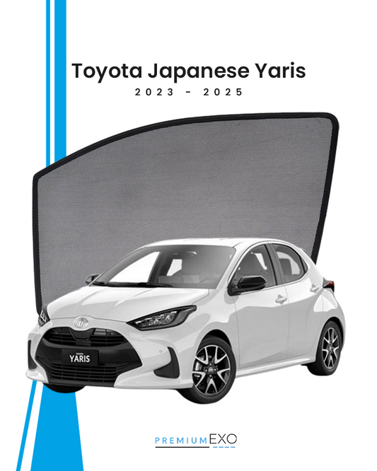 Toyota Japanese Yaris 2023–2025 Car Window Sun Shades