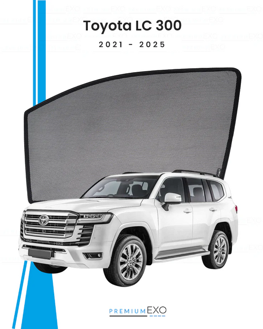 Toyota LC 300 2021-2025 Car Window Sun Shades