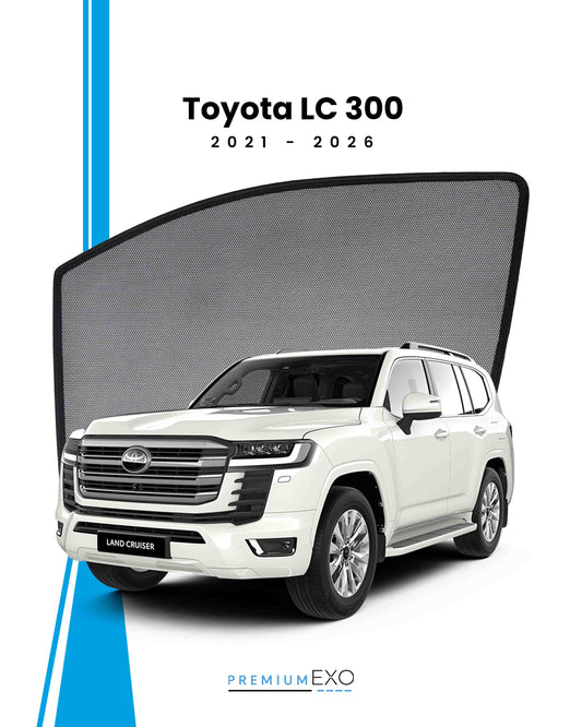 Toyota LC 300 2021–2026 Car Window Sun Shades