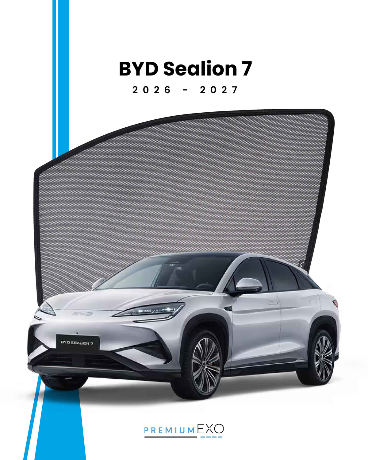 BYD Sealion 7 2026 Car Window Sun Shades