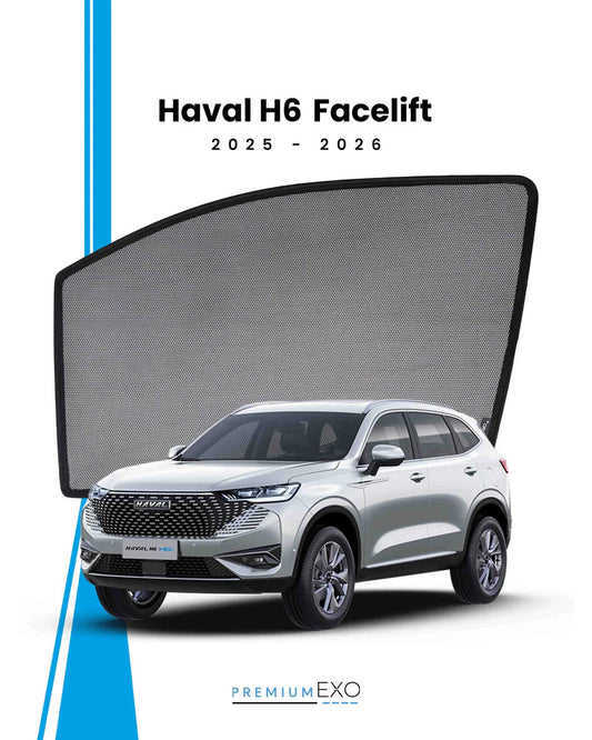 Haval H6 2025-2026 Facelift Car Window Sun Shades