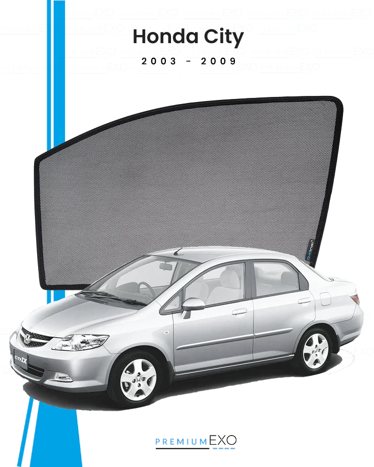 Honda City 2003-2009 Car Window Sun Shades