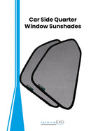Side Quarters Window Shades for Toyota Fortuner 2013–2026