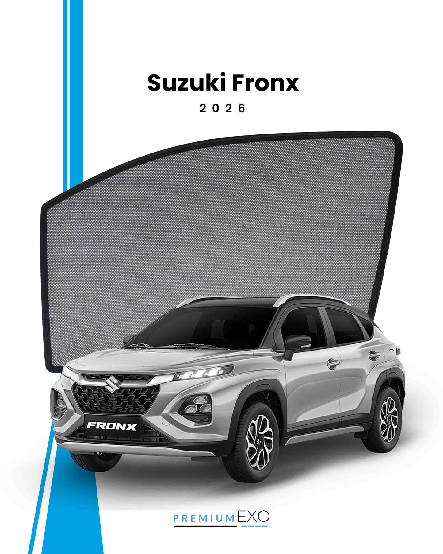 Suzuki Fronx 2026 Car Window Sun Shades