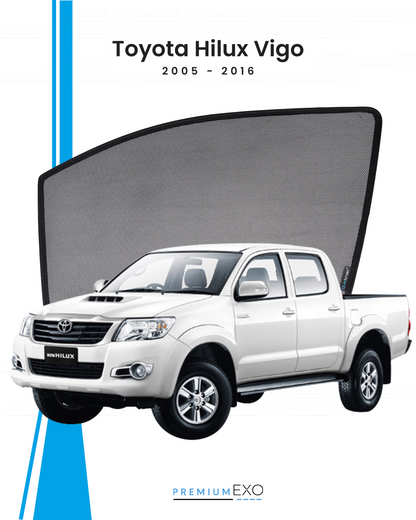 Toyota Hilux Vigo 2005–2016 Car Window Sun Shades